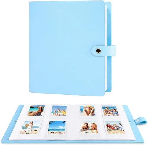 Vista 8 de Álbum de fotos instantáneas de 360 bolsillos para Fujifilm Instax Mini 12 11 9 8+ 8 99 40 EVO LiPlay película instantánea, compatible con cámaras