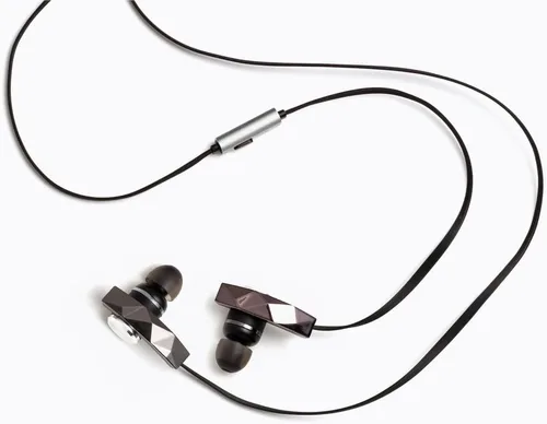 Vista 3 de Symphonized PRO - Auriculares intrauditivos con aislamiento de ruido, auriculares con cable plano y micrófono
