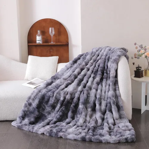 Vista 42 de UKELER - Manta de lana de búfalo a cuadros para sofá de 60 x 50 pulgadas - Ultra suave, afelpada, de franela, forro polar, sherpa, para niños