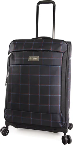 Vista 2 de Original Penguin - Juego de equipaje de 3 piezas Azul marino a cuadros OP-EV-2600-3-NYPD