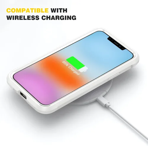 Vista 838 de DIACLARA - Funda transparente compatible con iPhone XR 6.1 pulgadas 2018