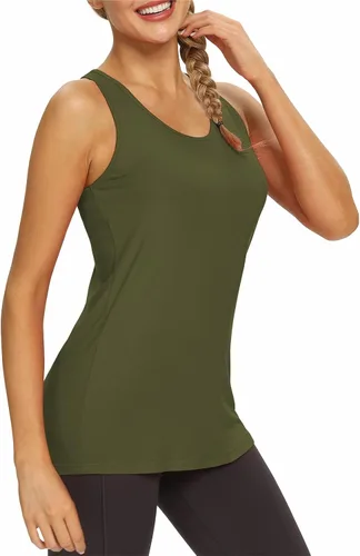 Vista 4 de Mippo - Camiseta de yoga para mujer