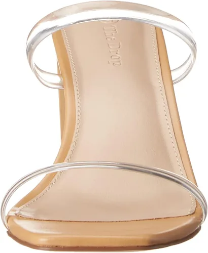 Vista 2 de The Drop Women's Avery Square Toe Two Strap High Heeled Sandal