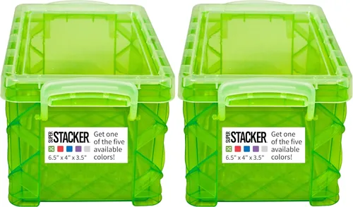 Vista 8 de Advantus Super Stacker índice Box, El color puede variar
