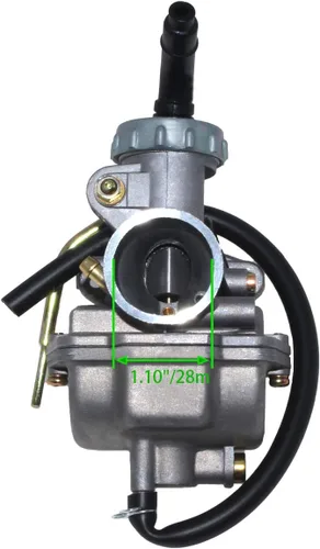 Vista 4 de Carburador PZ20 para 125cc 110cc 90cc 70cc 50cc TAOTAO ATV Dirt Bike Kazuma Baja Quad Go Kart NST SunL CRF50F XL75 CRF80F XR50R motor de 4 tiempos