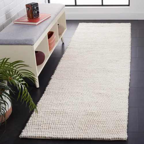 Vista 12 de Safavieh Natura Collection - Alfombra decorativa de 2 x 3 pies, azul y marfil, hecha a mano, ideal para zonas de alto tráfico en entrada, sala