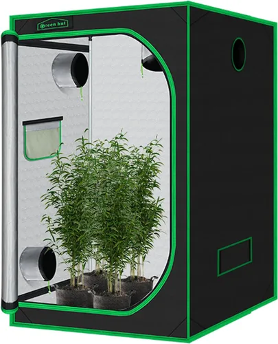 Vista 20 de Tienda de cultivo pequeña para plantas de interior de 18 x 30 x 36 pulgadas, tiendas de cultivo hidropónico Mylar para interiores, sala de cultivo