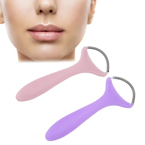 Vista 5 de 2 unidades de removedor de vello facial, depilación facial para mujeres, removedor de vello facial de primavera, depiladora manual de resorte