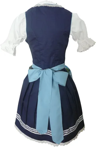 Vista 3 de Dirndl World 3 piezas Disfraz de Baviera dirndl-s, minivestido para mujer, Oktoberfest, tallas 4-22, Di06, 20