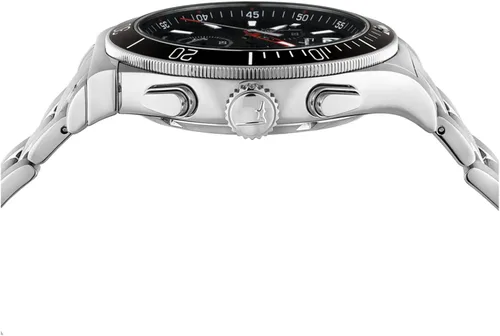 Vista 2 de Salvatore Ferragamo Reloj deportivo Ferragamo1898 para hombre negro de 1.732in SFYL00620, Plateado, Ferragamo1898