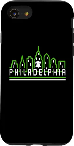 Vista 8 de Carcasa para iPhone 12 mini Philly Philadelphia Liberty Bell City Skyline Brotherly Love