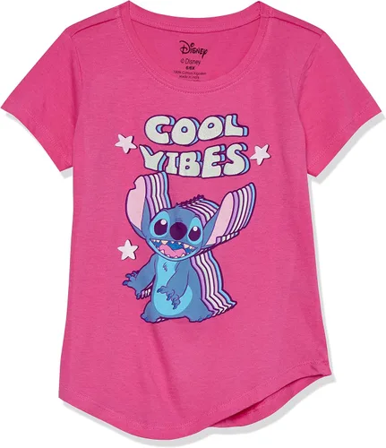 Vista 16 de Camiseta de danza floral Lilo & Stitch con ukelele para niñas Gris asfalto