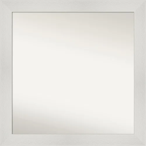 Vista 10 de Amanti Art Espejo de pared dorado de 28 x 22 pulgadas, espejo de baño rectangular dorado para decoración de pared de sala de estar, marco casual