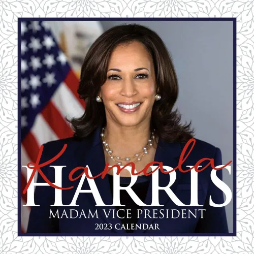 Vista 2 de Shades of Color 2022 Kamala Harris - Calendario afroamericano Madame Vice President, 12 x 12 pulgadas (22 KH)
