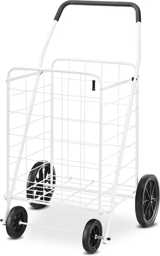 Vista 12 de Carro utilitario rodante WHITMOR 6318 – 2678 Deluxe., Acero, Plateado, L