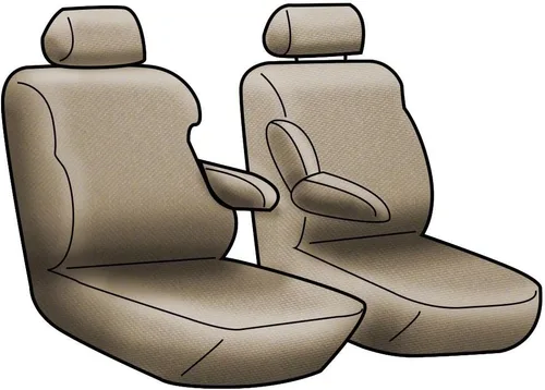Vista 2 de Coverking - Funda para asiento de cubo para Chevrolet Suburban 1500/2500, color negro