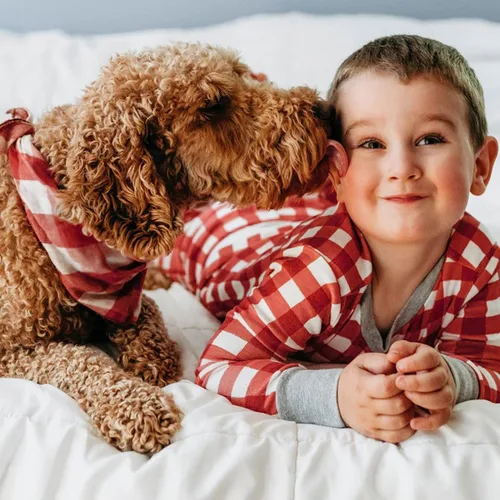 Vista 5 de HonestBaby Paquete de 2 pijamas de algodón orgánico con pies para dormir y jugar