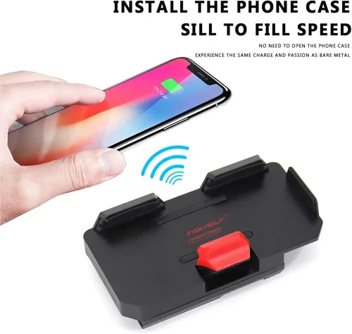 Vista 3 de Soporte de teléfono para motocicleta R1200GS, soporte para teléfono móvil con puertos de carga USB duales para R1200GS F800GS ADV F700GS R1250GS