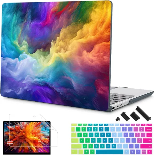 Vista 21 de Mektron Funda para laptop Microsoft Surface GO 3 de 12.4 pulgadas, compatible con Go 2/1, versión 2022-2020, modelo 1943/2013, carcasa rígida