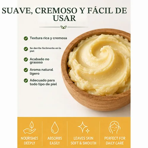 Vista 5 de Mary Tylor Naturals Mantequilla de mango 1 libra, prensada en frío, sin refinar, mantequilla de mango pura cruda