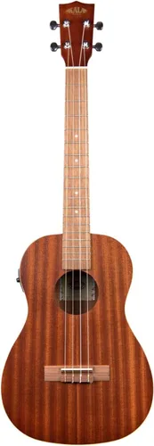 Vista 2 de Kala Ukelele barítono de caoba KA-BE con ecualizador