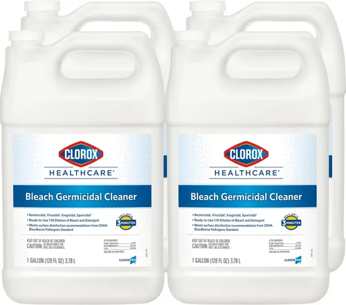 Vista 11 de Clorox Healthcare - Recambio de limpiador germicida de lejía, 128 onzas líquidas (el paquete puede variar)