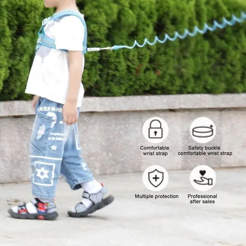 Vista 6 de Correas para niños, niños pequeños y arnés para la seguridad de los niños, correas acolchadas para el hombro para la comodidad de los niños, correa