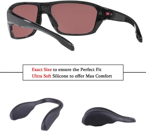 Vista 2 de TenDye - Juego de 2 almohadillas de nariz de repuesto para Oakley Split Shot OO9416Split Time OO4129Targetline OO9397Crossrange OO9361Crossrange XL