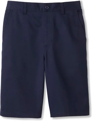 Vista 4 de French Toast Boys Pull-on Twill Shorts School Uniform for Kids Negro