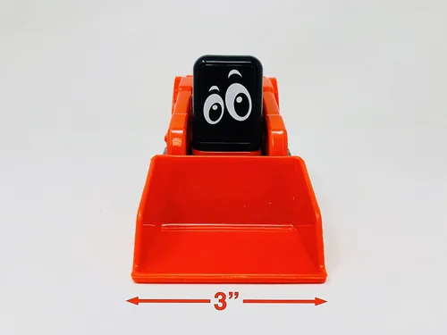 Vista 5 de NewRay Kubota - Juego de minicargadora para preescolar Lil' Orange