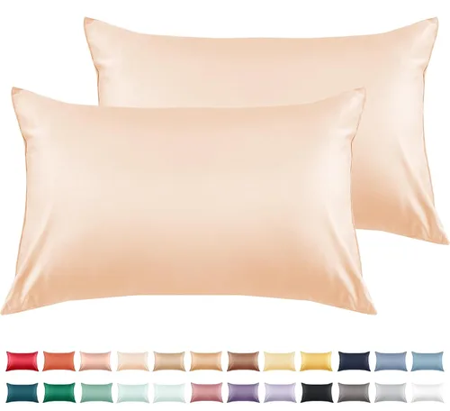 Vista 9 de Warmstar Juego de 2 fundas de almohada de algodón tamaño Queen, fundas de almohada de 600 hilos de 20 x 30 pulgadas, fundas de almohada de algodón
