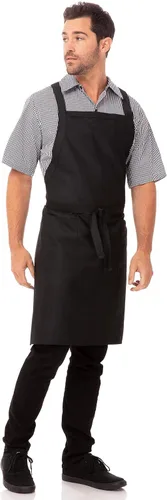Vista 4 de Chef Works Delantal unisex con espalda cruzada