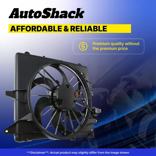 Vista 4 de AutoShack - Conjunto de ventilador de refrigeración para Subaru Impreza 2008, 2009, 2010, 2011, Subaru Impreza 2009, 2010, 2011, 2012, 2013