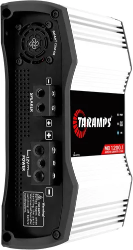 Vista 2 de Taramps MD 1200.1 Canal 1200 Watts RMS 1 Ohm Amplificador de coche