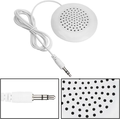 Vista 3 de Altavoz de almohada DIY, sonido suave único para insomnio, compatible con MP3, MP4, reproductor de CD, teléfono móvil