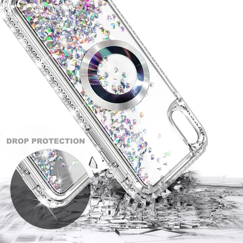 Vista 3 de NGB Supremacy Funda magnética para iPhone XR [compatible con Magsafe] con [protector de pantalla de vidrio templado/cordón para la muñeca], bonita