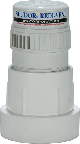 Vista 6 de Studor 20349 Redi-Vent - Válvula de entrada de aire con adaptador ABS, conexión de 1-1/2 o 2 pulgadas