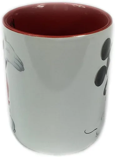 Vista 2 de Jerry Leigh Disney Mickey Mouse 3D Tonal - Taza de cerámica (14 onzas)