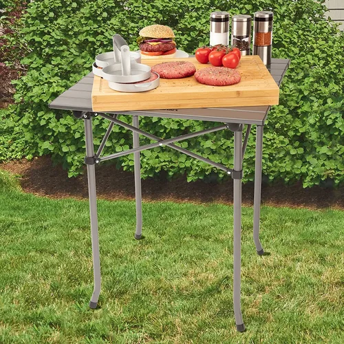Vista 2 de Cuisinart CPT-2140, mesa de preparación plegable de aluminio