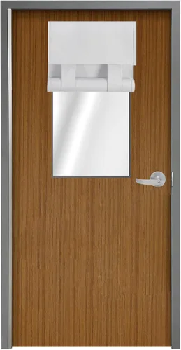 Vista 53 de WdFour Cubierta de ventana de puerta de aula, persianas opacas para ventanas y puertas de aula, privacidad, diseño de oscurecimiento de habitación
