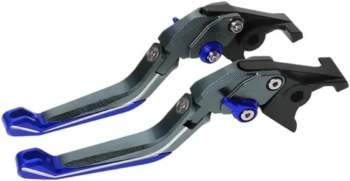 Vista 6 de Levers Handlerbar for FZ-8 FZ8 2011-2015 Motorcycle Folding Adjustable Brake Clutch Levers Handlebar Grips Parts