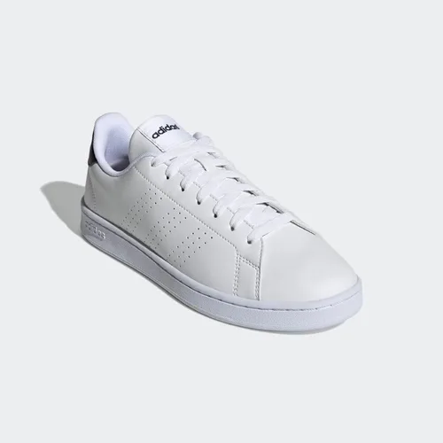 Vista 5 de adidas Zapatillas Advantage para hombre, Blanco verde