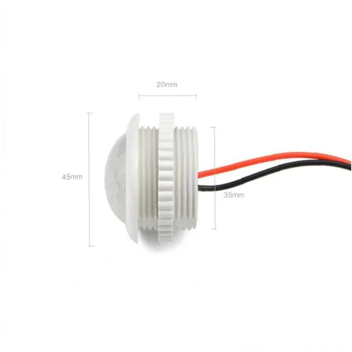 Vista 5 de 4 unids 220 v Pir Sensor de movimiento interruptor encendido/apagado Ir Sensor de movimiento infrarrojo Cuerpo humano Sensor de indcción de luz