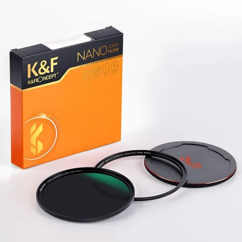 Vista 8 de K&F CONCEPT Filtro de lente ND8 de intercambio magnético de 1.929 in (filtro de densidad neutra fija de 3 paradas) Filtro de lente resistente a