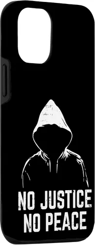 Vista 3 de Funda de regalo africana para iPhone 15 Justice No Peace Black Lives Matter BLM Protest