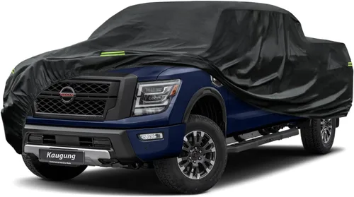 Vista 30 de Kaugung - Cubierta impermeable para camioneta, 7 capas resistentes, ajuste completo para Mitsubishi Raider 2006-2010, para todo clima, protección