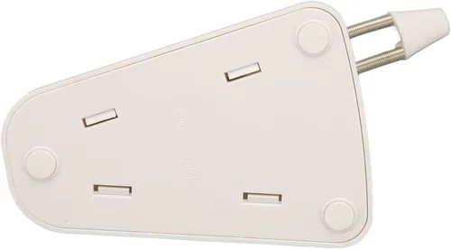 Vista 7 de Mouse Bungee, universal y elegante, simple, a prueba de óxido, soporte de cable de mouse portátil, color negro para deportes electrónicos (blanco)