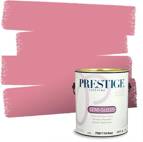 Vista 17 de Prestige Paints - Pintura exterior e imprimación en uno, 1 galón, plano, E500-P-A011GP