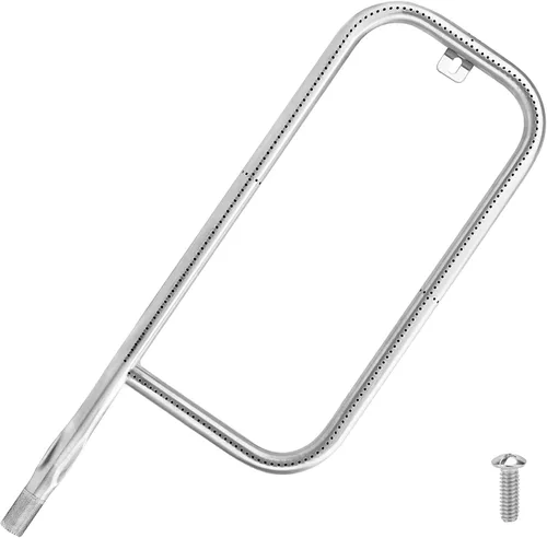 Vista 10 de Uniflasy 60040 Tubo quemador de parrilla de 17 pulgadas para Weber Q1200 Q1000 Q100 Q120 304 Acero inoxidable Baby Q 386001 386002 516002, 516001