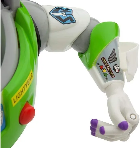 Vista 6 de Disney, Figura de Acción de Buzz Lightyear de Toy Story que Habla 12 pulgadas